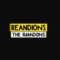 random things logo idea black and gold